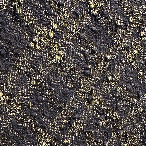 Mayoral Tweed Navy and Gold Dress Size 8. Fully lined.   Back zip closure. NWT - Picture 3 of 14